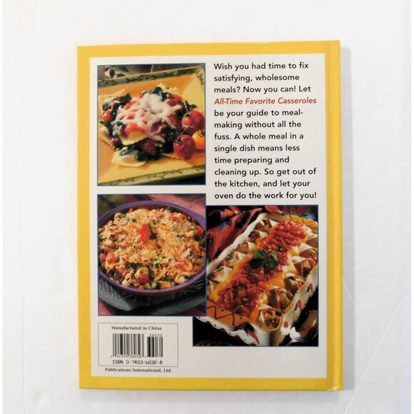 Favorite Brand Name All Time Favorite Casseroles Cookbook 2002 Hardcover - Picture 2 of 8